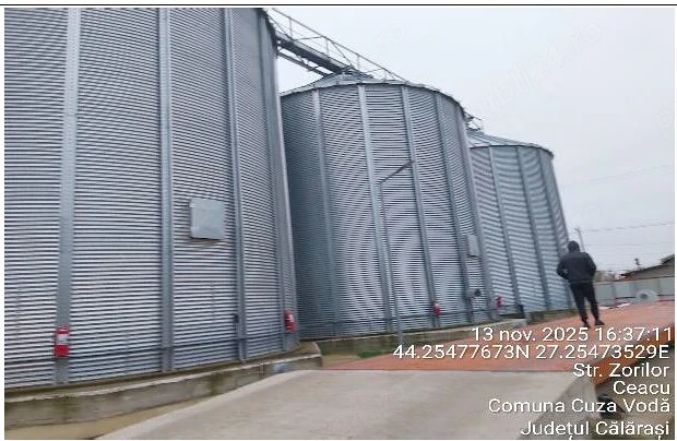 SILOZ in str Zorilor Nr. 5, Cuza Voda, Sat Ceacu- Calarasi  si 21 Terenuri agricole  judet Călărasi