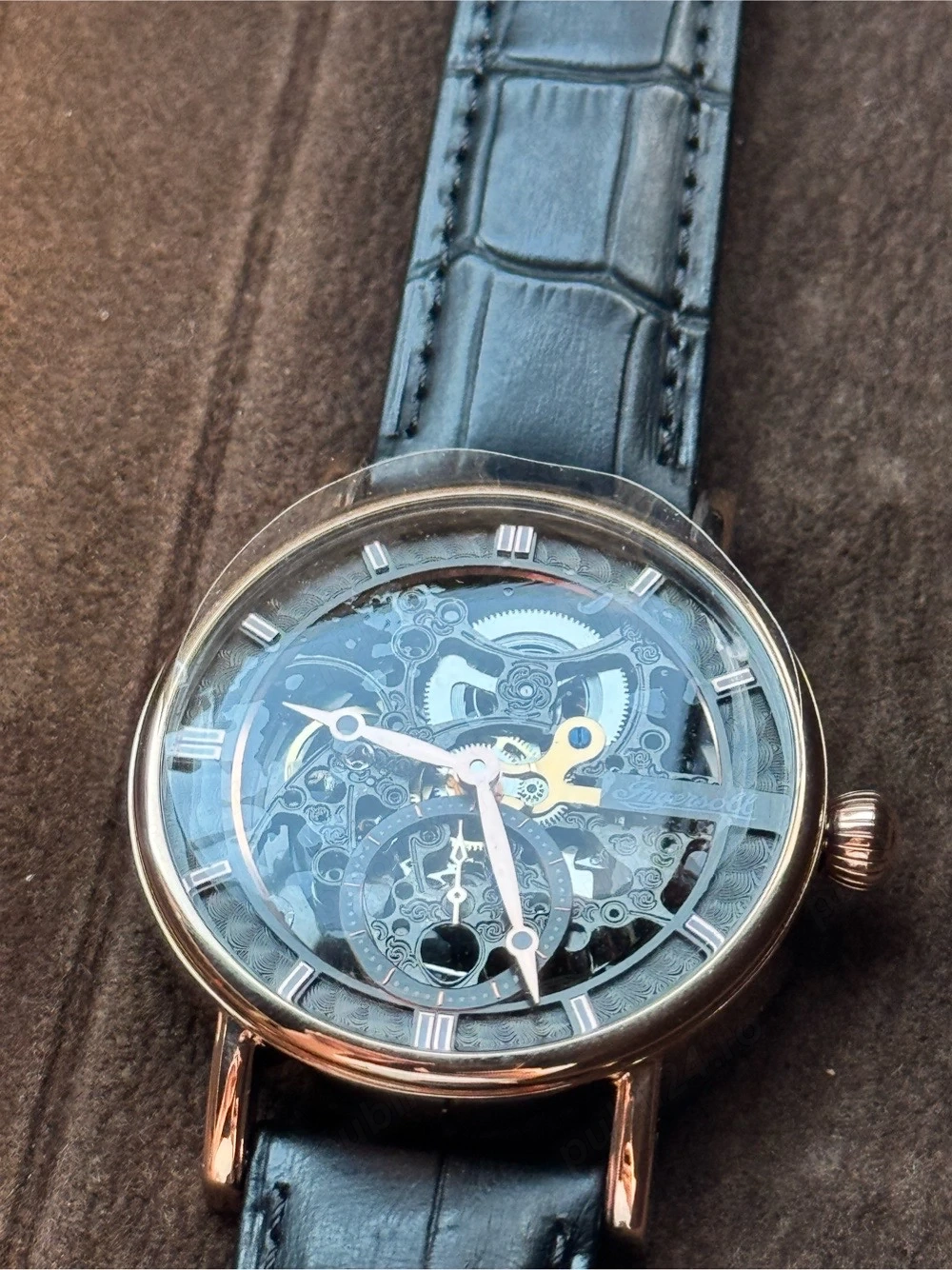 Ceas barbati Ingersoll The Herald Skeleton Dial I00403B Automatic