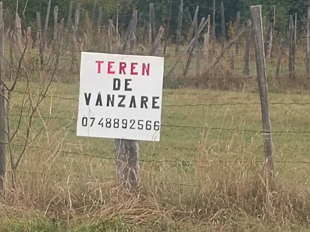 Teren de vânzare 