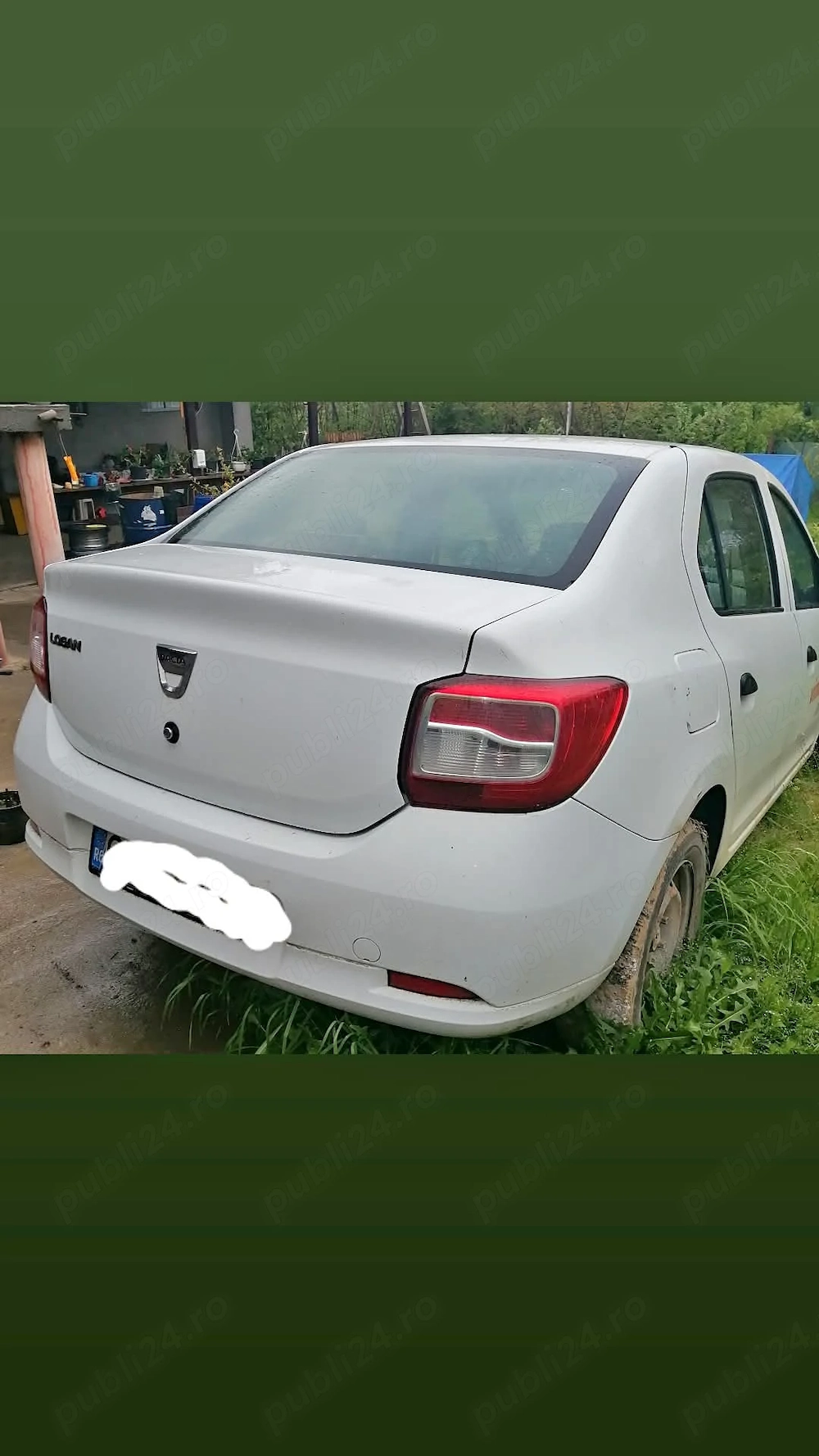 Vanzari dacia Logan, an fabricatie 2014,culoate alb, 300.000 km 
