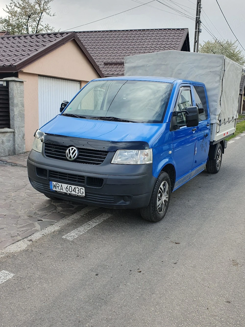 De vânzare VW T5 Doka 6 locuri 2009 2.5TDI Euro 4 Recent adus 