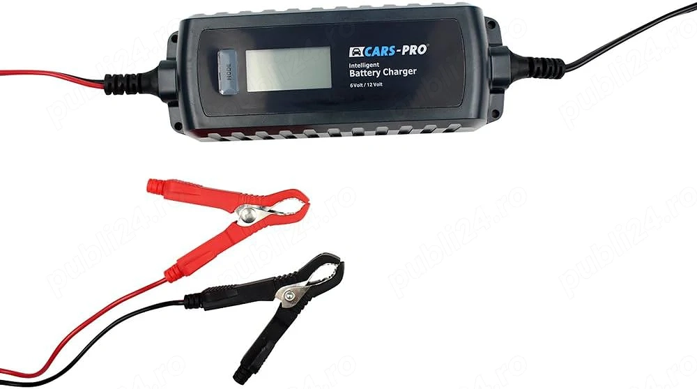 Incarcator Iinteligent/Redresor Automat Cars-Pro-User 6/12V 4A Auto-Moto-ca NOU