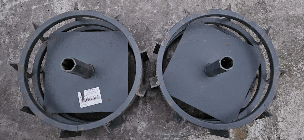 Roti metalice motocultor diametru 33.5 si manicot 2.3t 