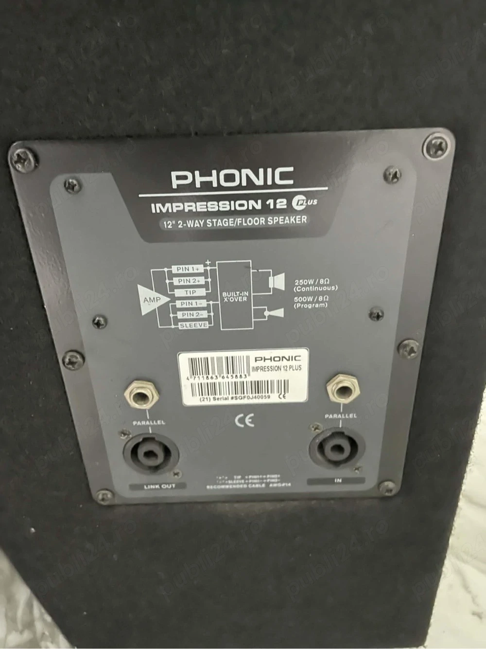 Boxe profesionale Phonic Impression