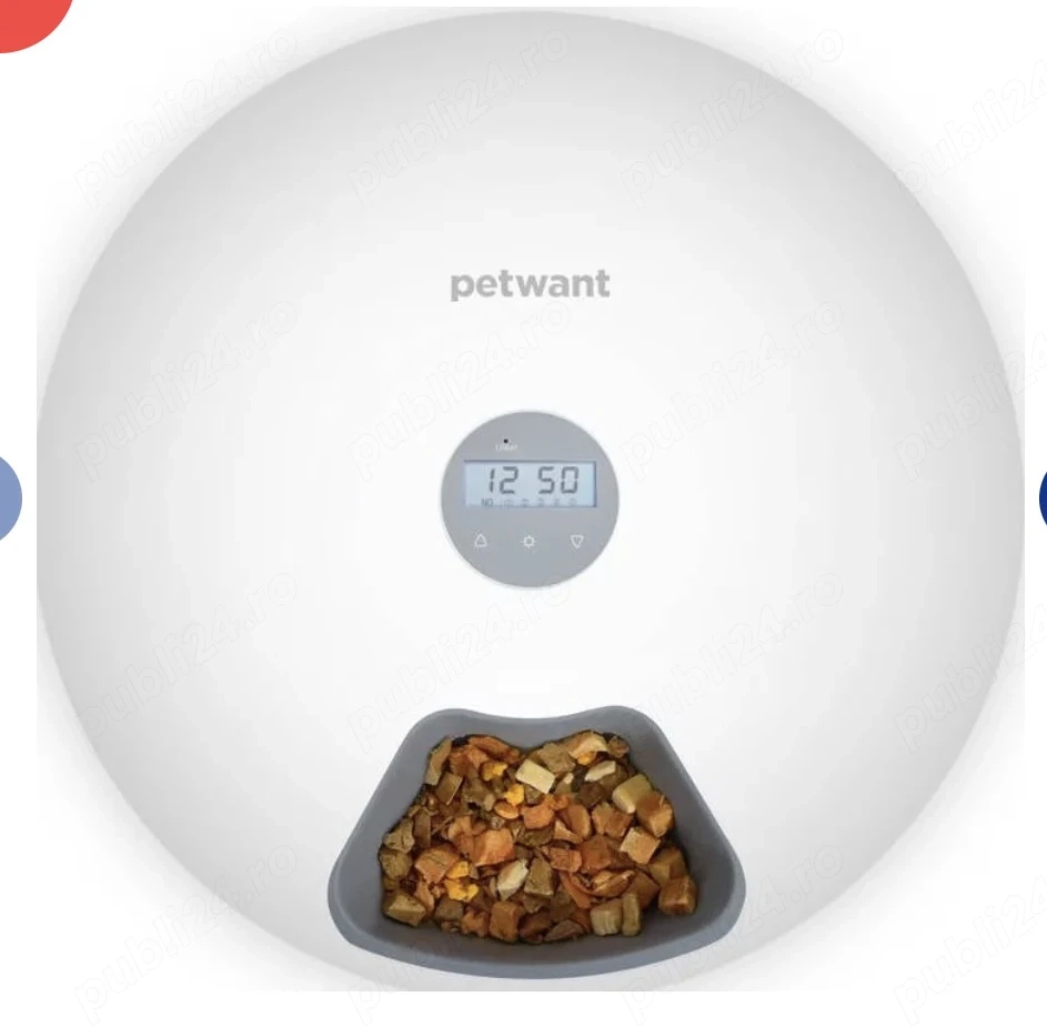 Distribuitor automat cu 6 compartimente pentru hrana animalelor