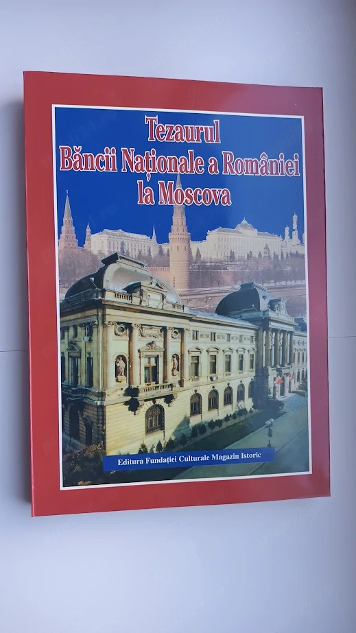 Tezaurul BNR la Moscova   Păunescu, Ștefan   carte NOUĂ