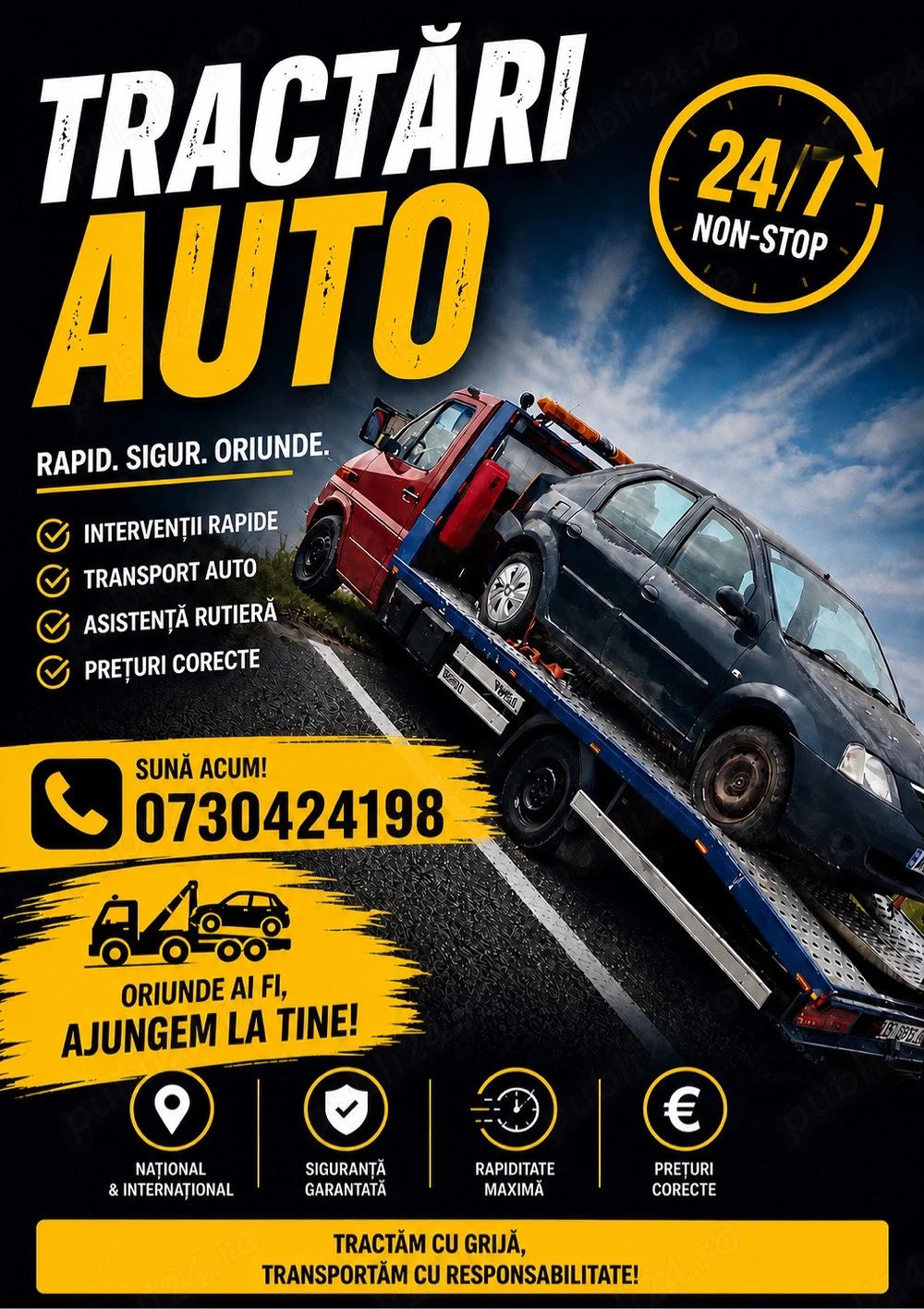 Tractari auto Non Stop