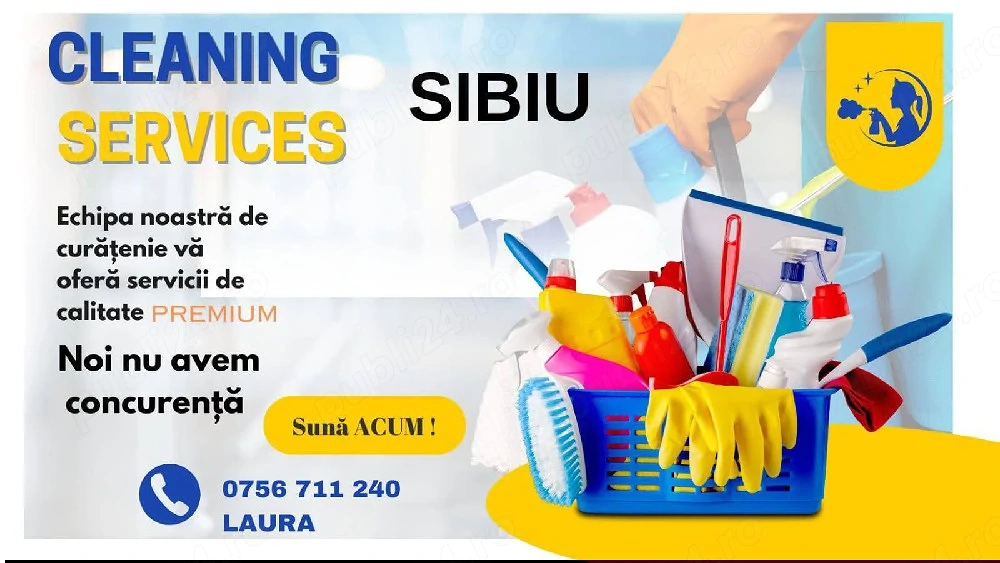 Prestări servicii de curățenie 