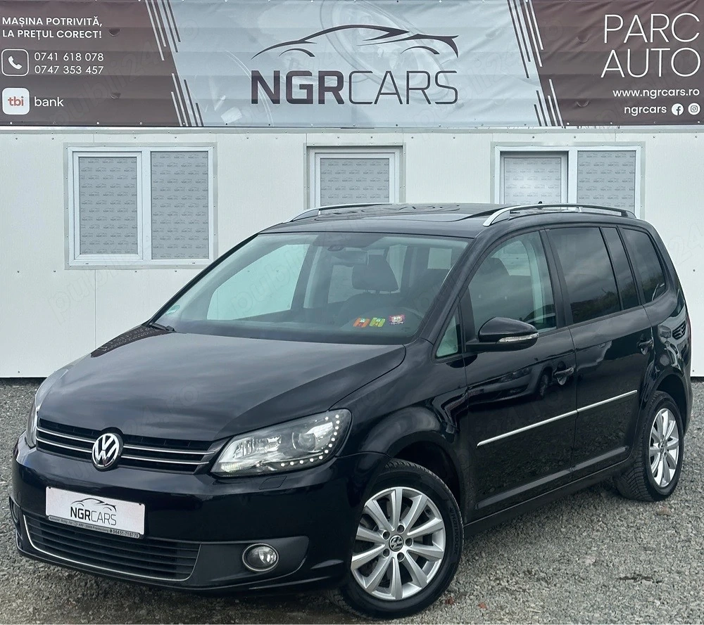 Volkswagen Touran 2012 Highline 2.0 TDI 170CP DSG 7 Locuri | Rate   Transport   Numere