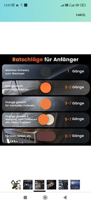 Aparat Polizor unghiular Flex  Polish de slefuit