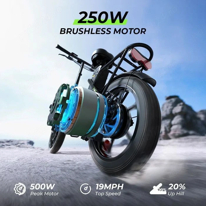 Bicicleta electrica iScooter u4