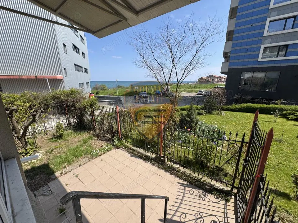 3 camere 170mp gradina Faleza Nord Pescarie vedere la mare, curte terasa