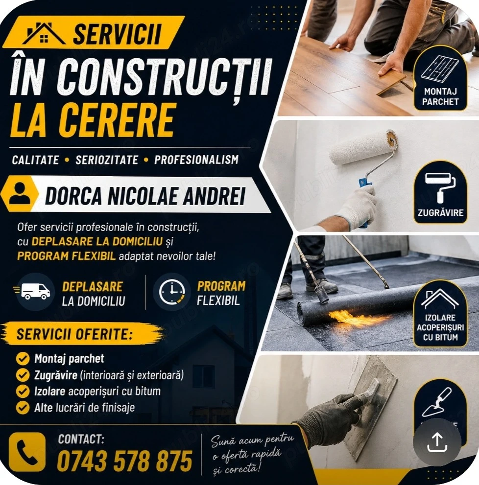 Servicii constructii