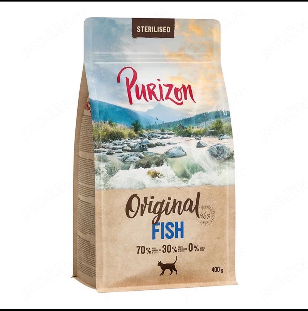 Vând bobițe Purizone Original Fish - Hering