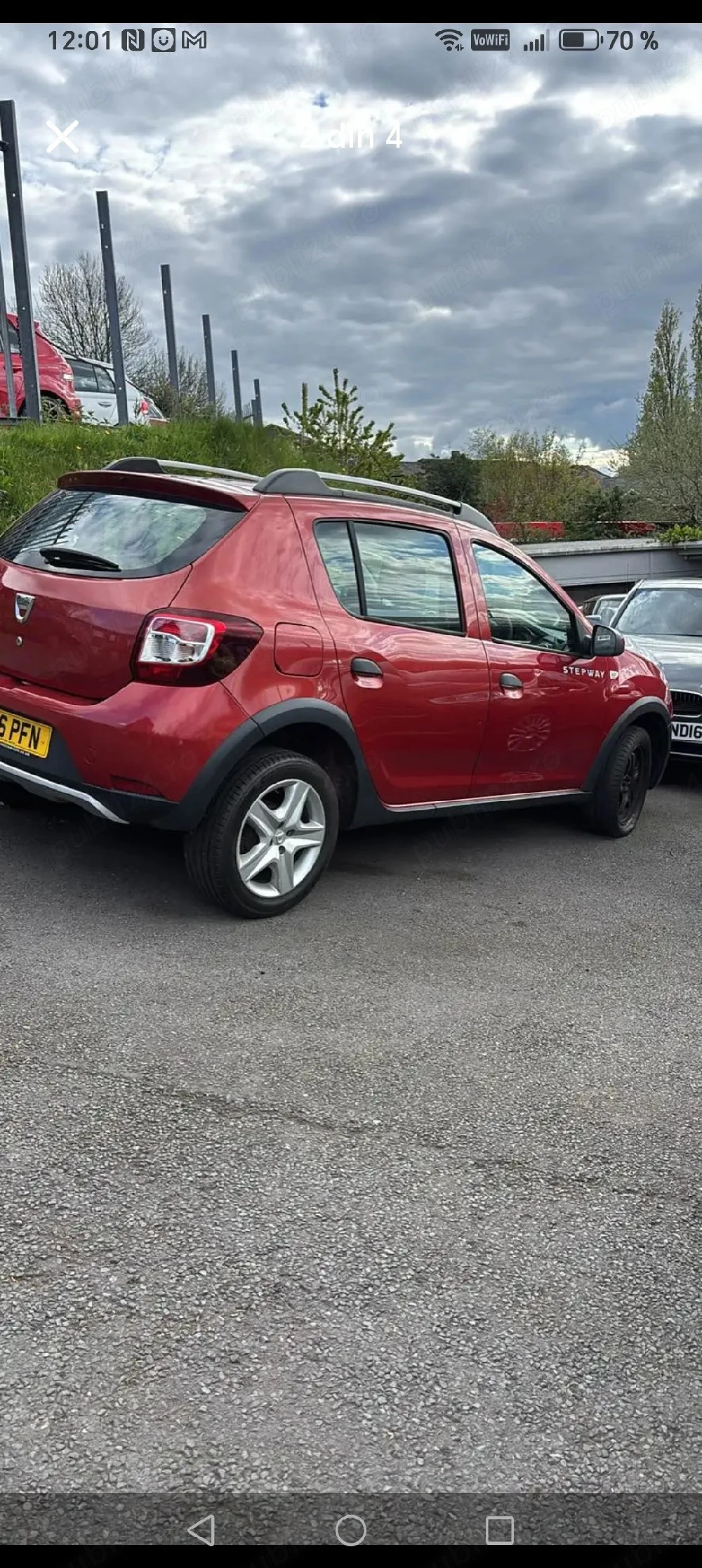 Haion dacia sandero stepway an 2016