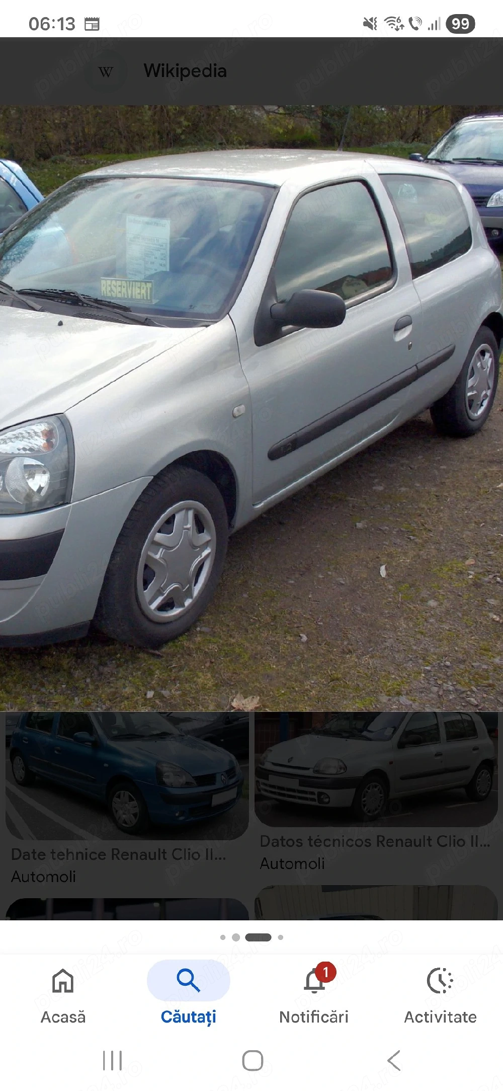 Auto reno clio 