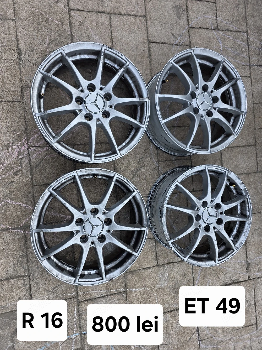 Set 4 jante Mercedes 5x112 R 16