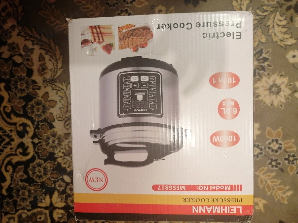 Multicooker oala sub presiune electrica 6l, NOU, SIGILAT