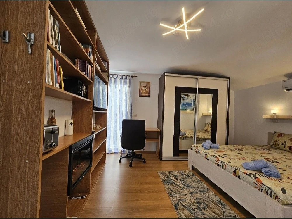 Ofer spre inchiriere o garsoniera (studio flat) situata in Buftea Centru, lângă Penny Market Centru