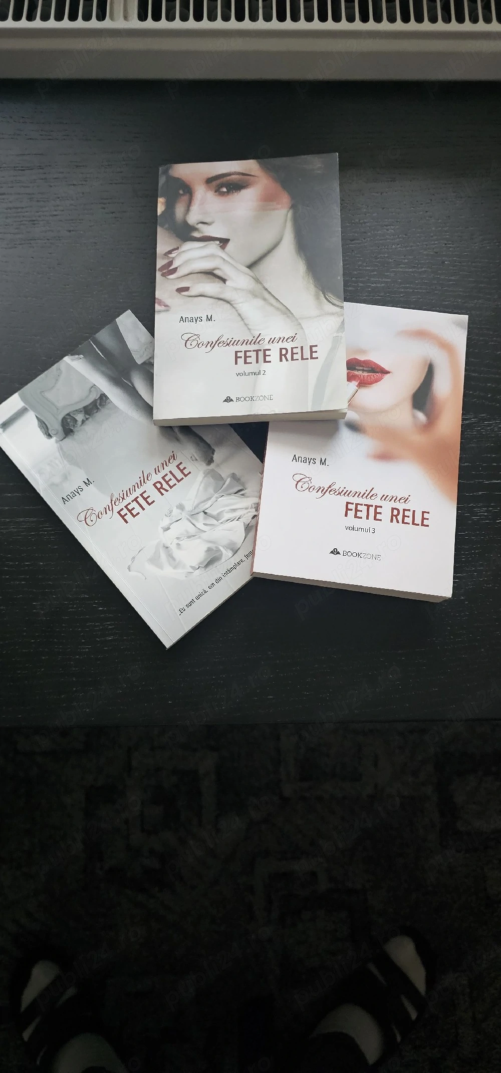 Trilogia Confesiunile unei fete rele   Anays M. (Set complet 3 volume)
