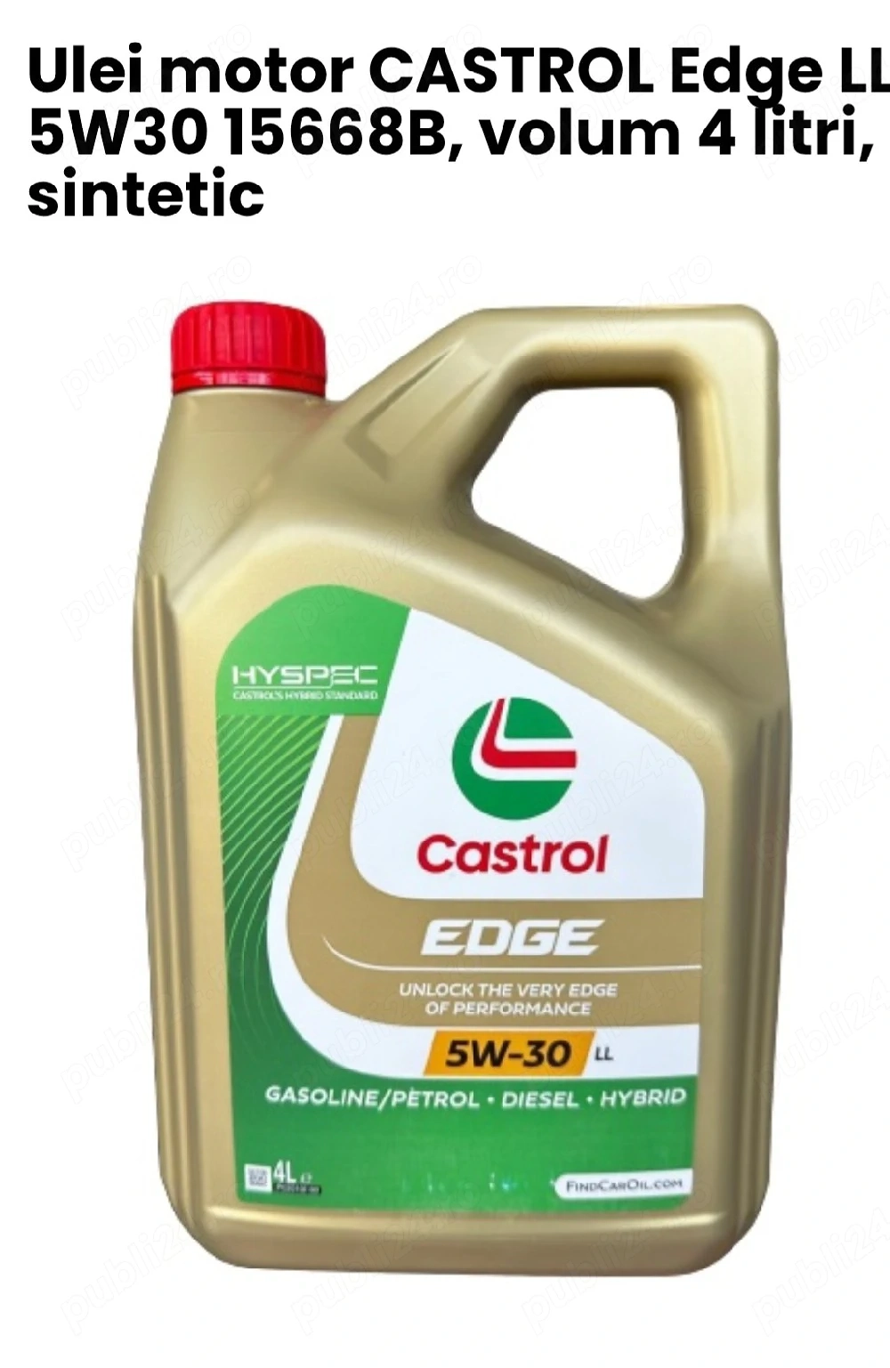 castrol 5w30 