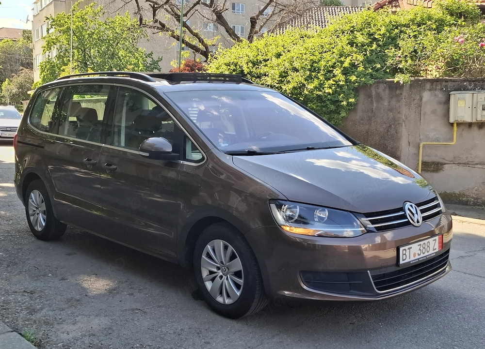 Volkswagen Sharan 2.0 Diesel  140Cp 6+1Viteze Euro5 Klimatronic 7Locuri Panoramic 210.000Km 2011