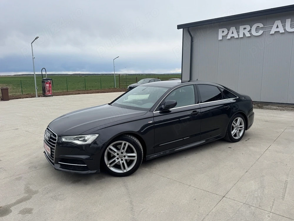 Audi A6 S line interior si exterior navi mare automat clima 4 zone piele led
