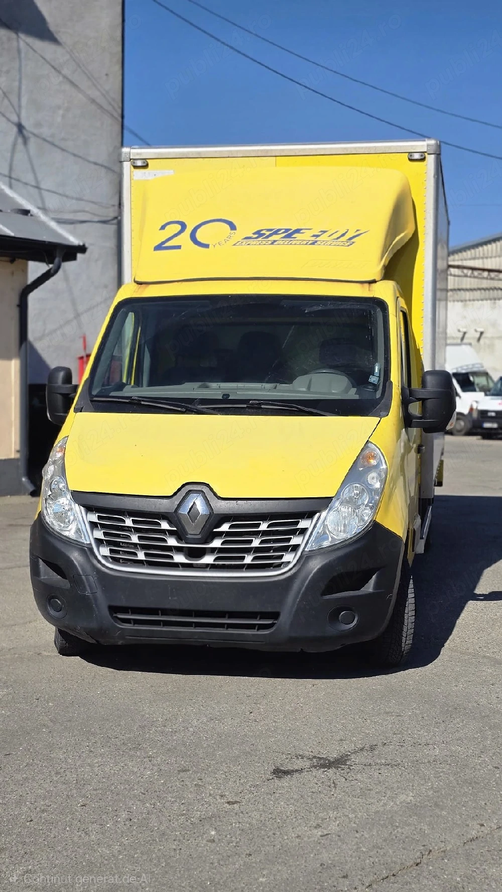 Renault Master 2.3 dCi 2012   125 CP, utilitară mare, 3 locuri, ideală pentru muncă