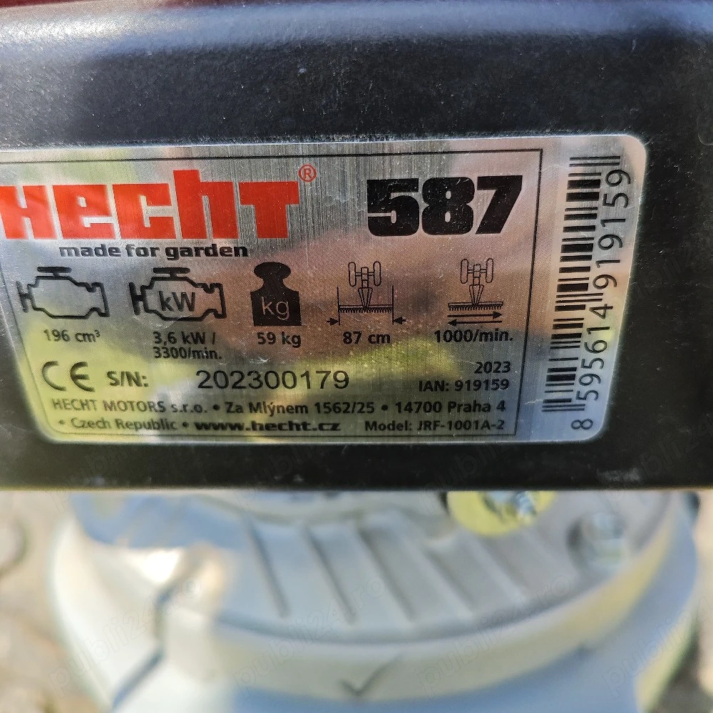 Vând cositoare HECHT 587 