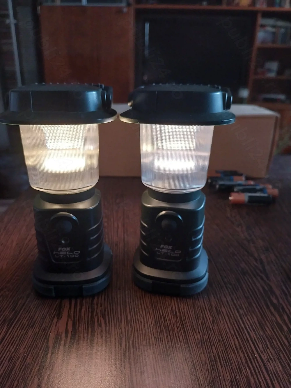 Vand set 2 lanterne cort Fox Halo Lt 100
