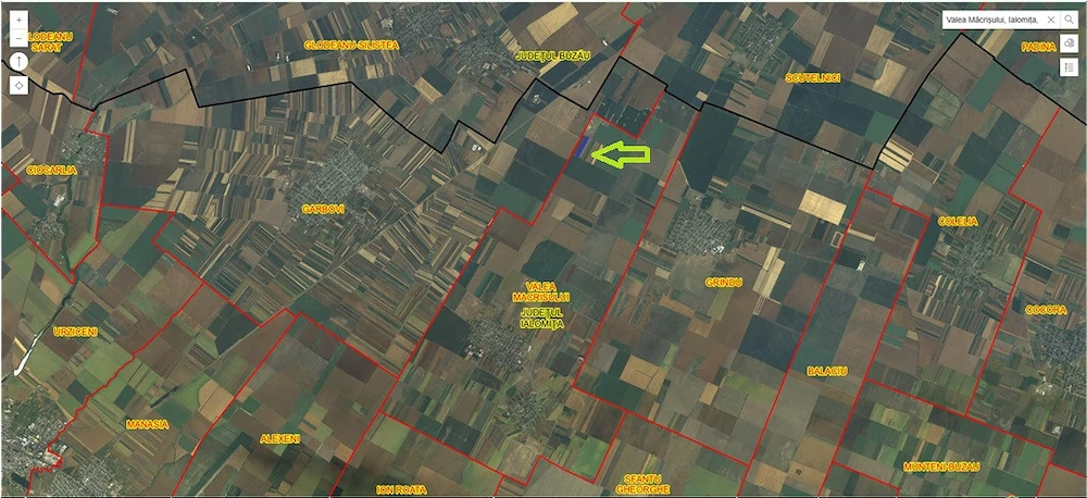 Teren agricol 1ha de vanzare Valea Macrisului, Ialomita