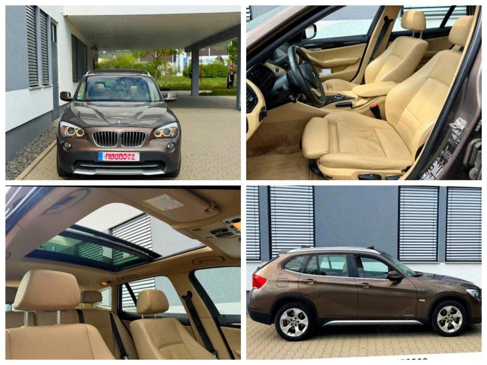 Bmw x1 2.0D M PACHET X-DRIVE 4X4 AUTOMATĂ 205CP, Panorama, Navi, xenon, piele, full 