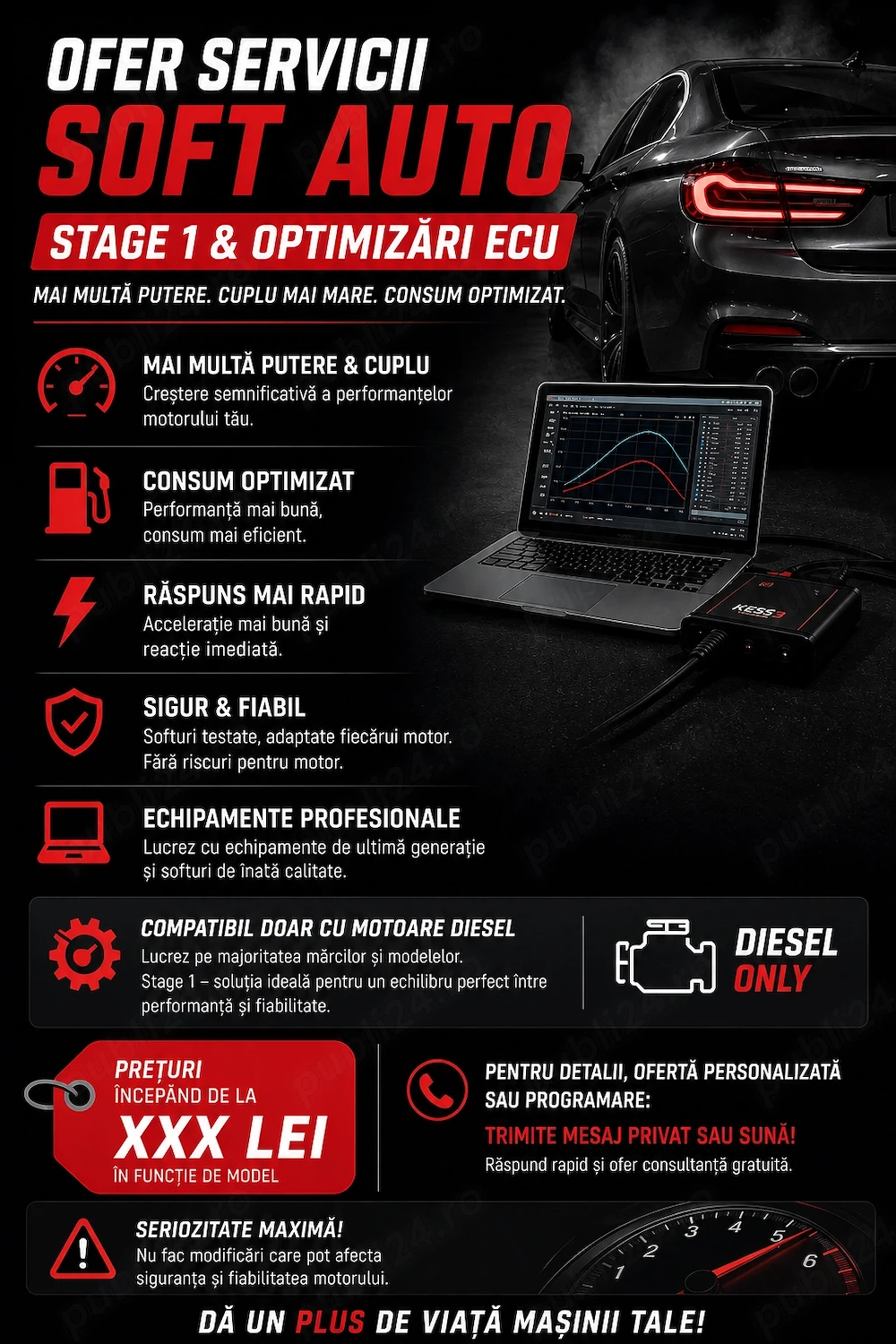 Soft Auto Stage 1 / Optimizări ECU