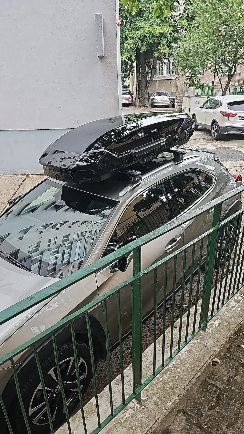 Bare transversale Thule WingBar Evo Black pentru Lexus si Toyota