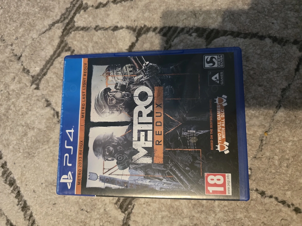 Joc Original Metro Redux - Ps4   Ps5
