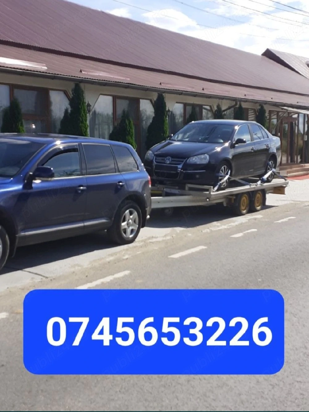 Tractări auto Transport autoturisme utilaje 