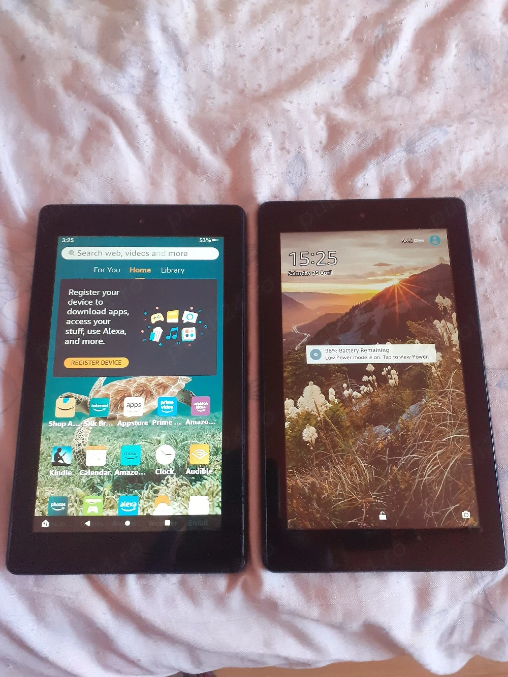 Vand 2 tablete amazon fire 