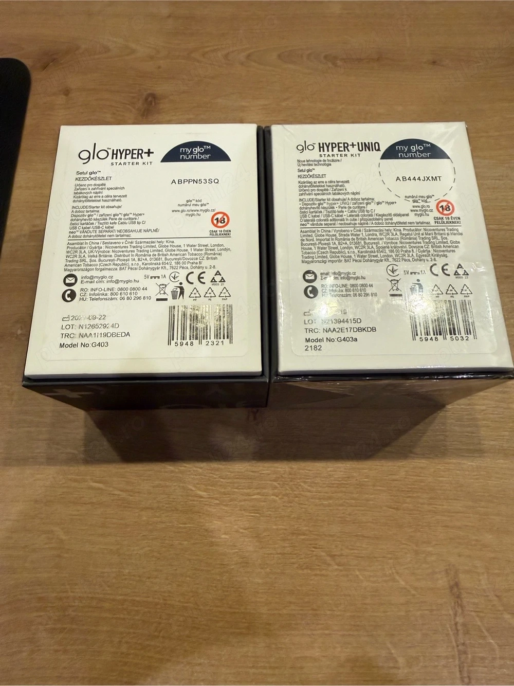 aparat electronic glo