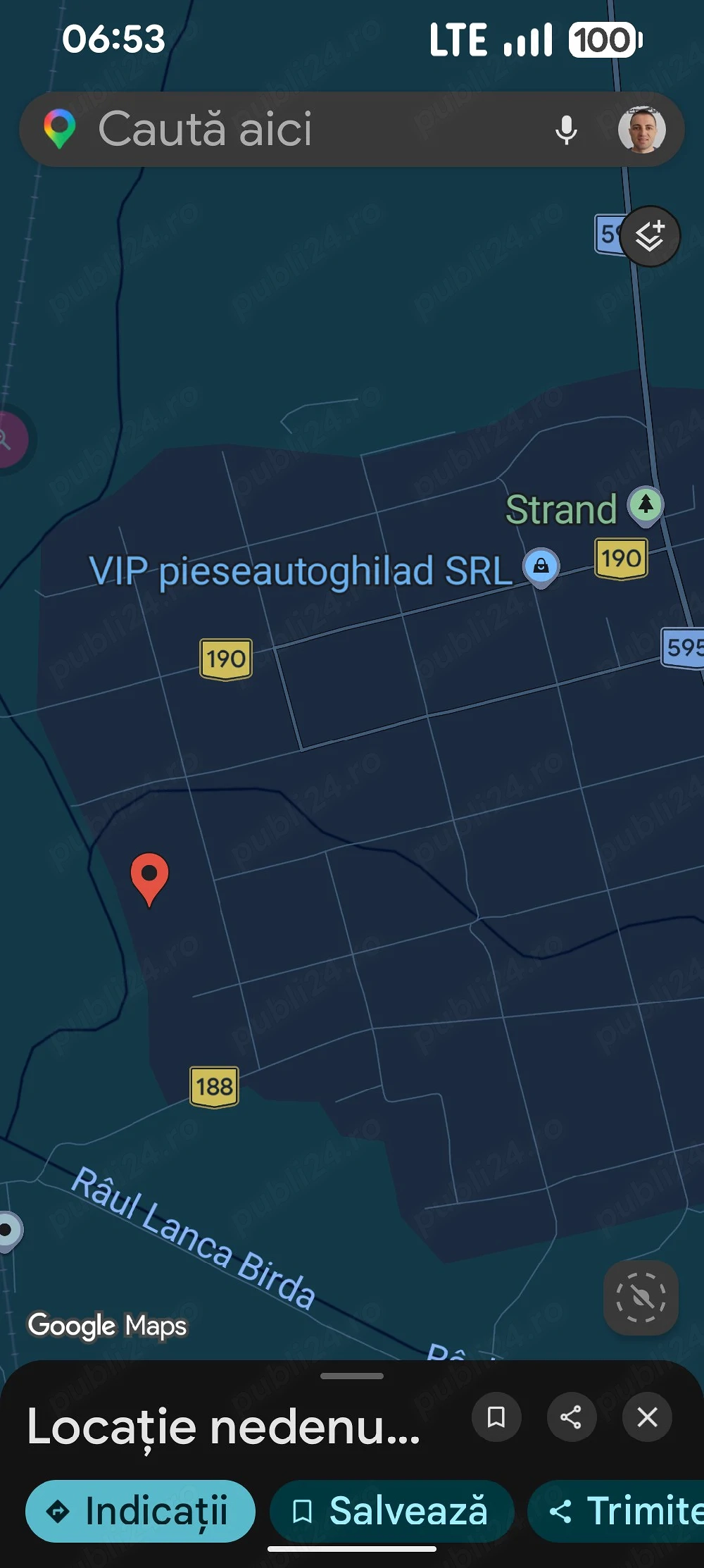 Vand teren in  ghilad langa gara 2784mp