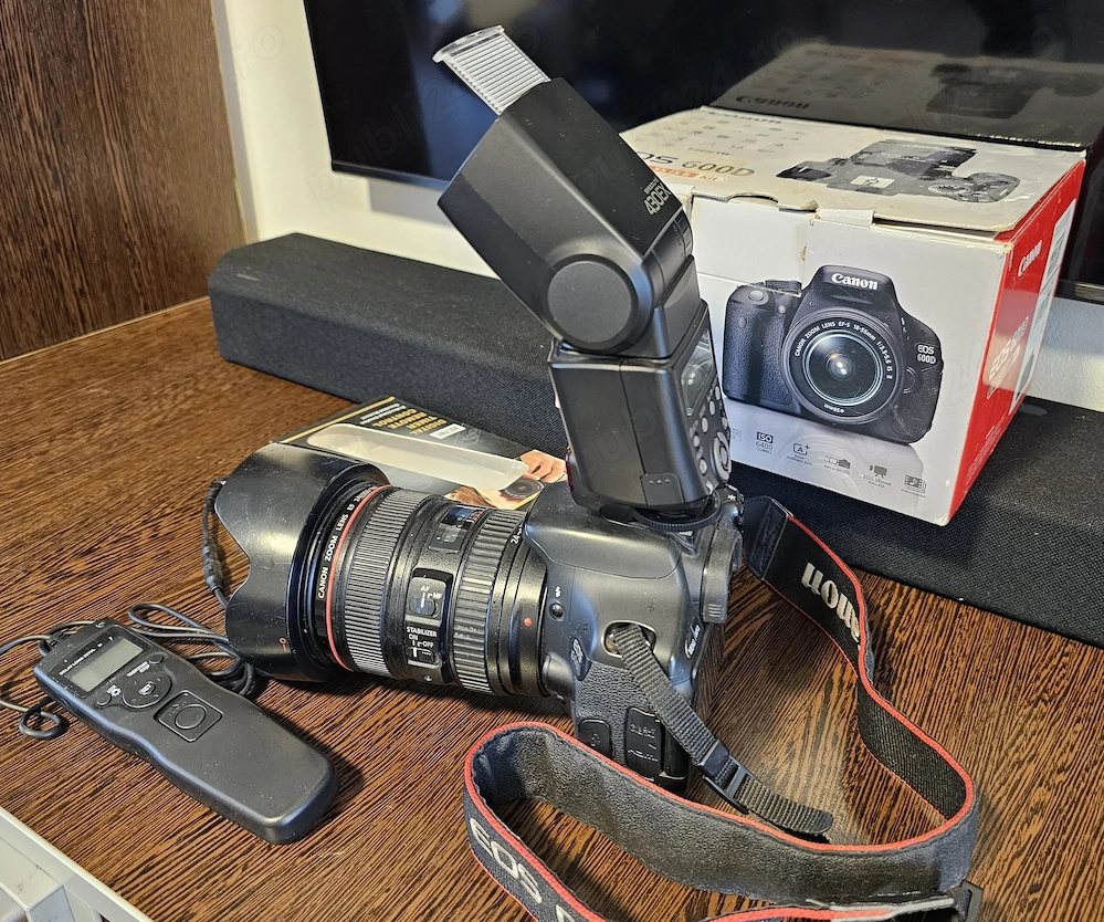 Canon 24-105L IS + Speedlite 430EX
