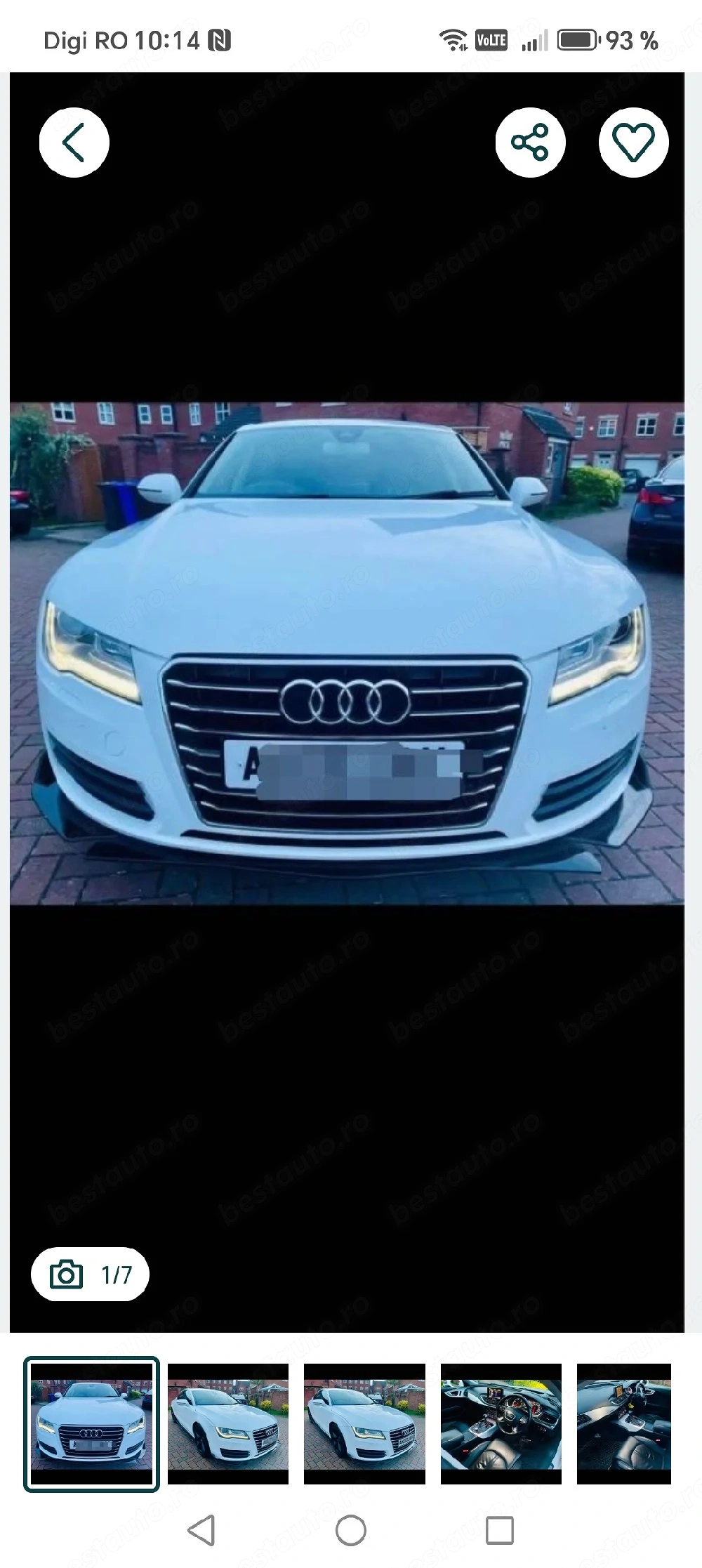 Far audi a7 