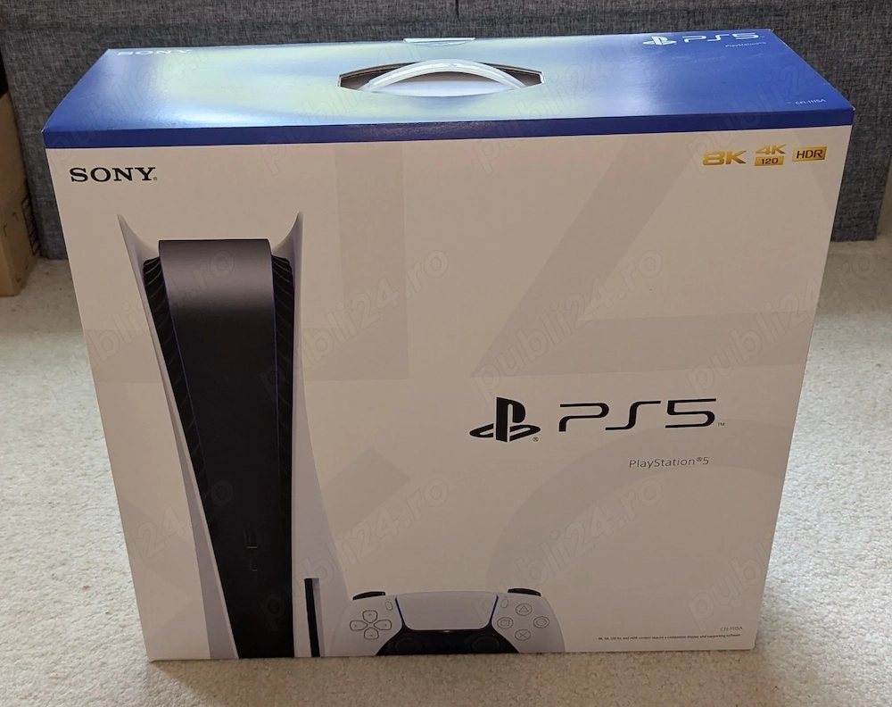 Playstation 5 cu Disc, impecabil, FC26, un controller original + cablurile