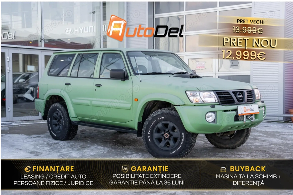 Nissan Patrol V 5-door (Y61) 3.0 Di 16V