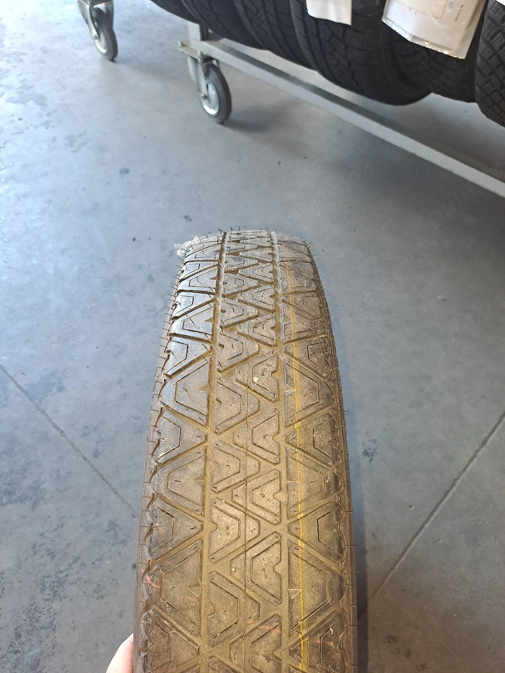 Roată rezervă slim Volvo Continental T145/80 R18 – 5x108, originală