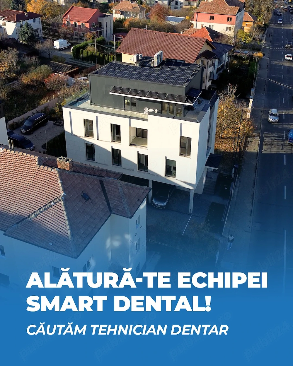 Clinica Smart Dental din Cluj-Napoca este în căutarea unui Tehnician Dentar