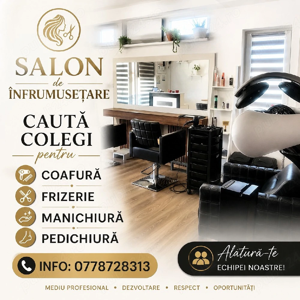 Salon de infrumusetare isi mareste echipa