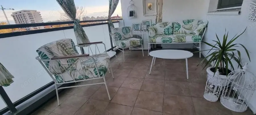 Apartamentul Cu 3 camere Doamna Ghica Plaza, terasă 27 mp, 2 băi, spațios