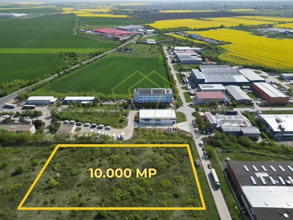 Teren cu destinatie industriala | 10.000mp | Torontalului