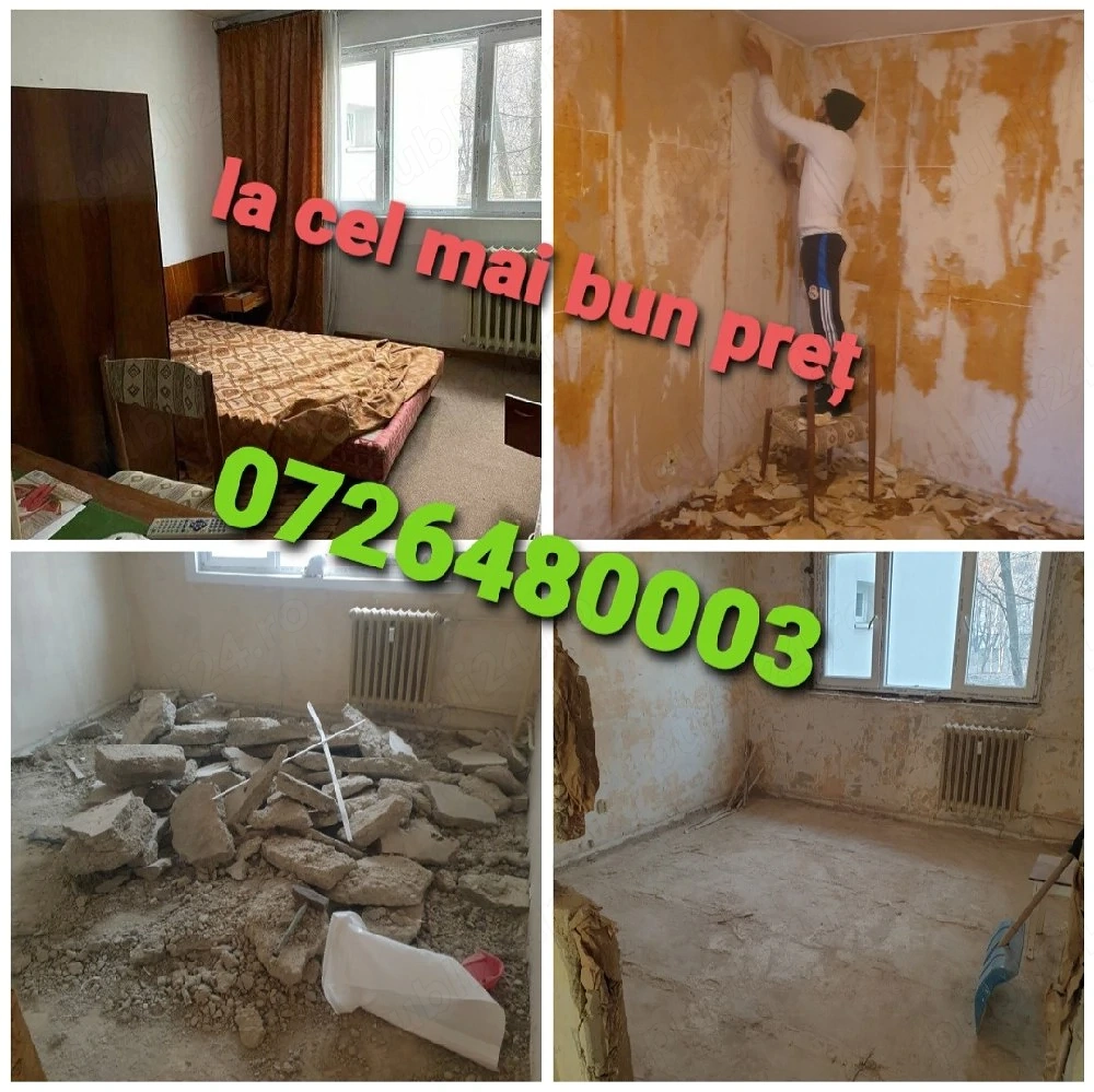 Decopertam apartamente case decupam taiem beton decopertari pereti tavane sapa gresie faianta