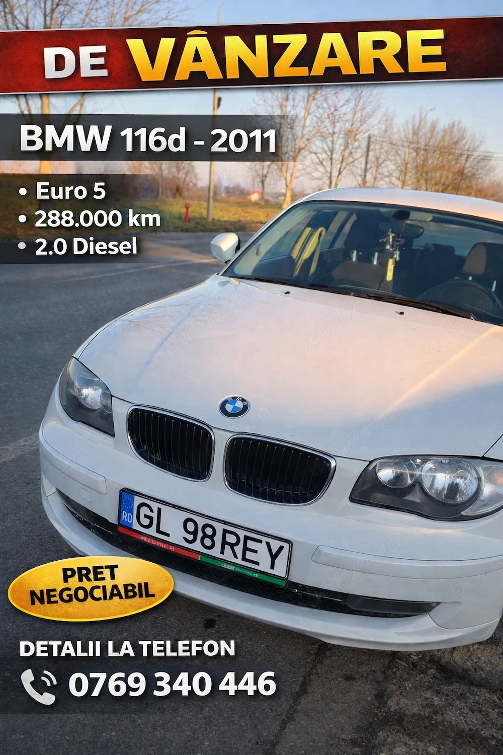 Bmw seria 1 116d 2.0 diesel